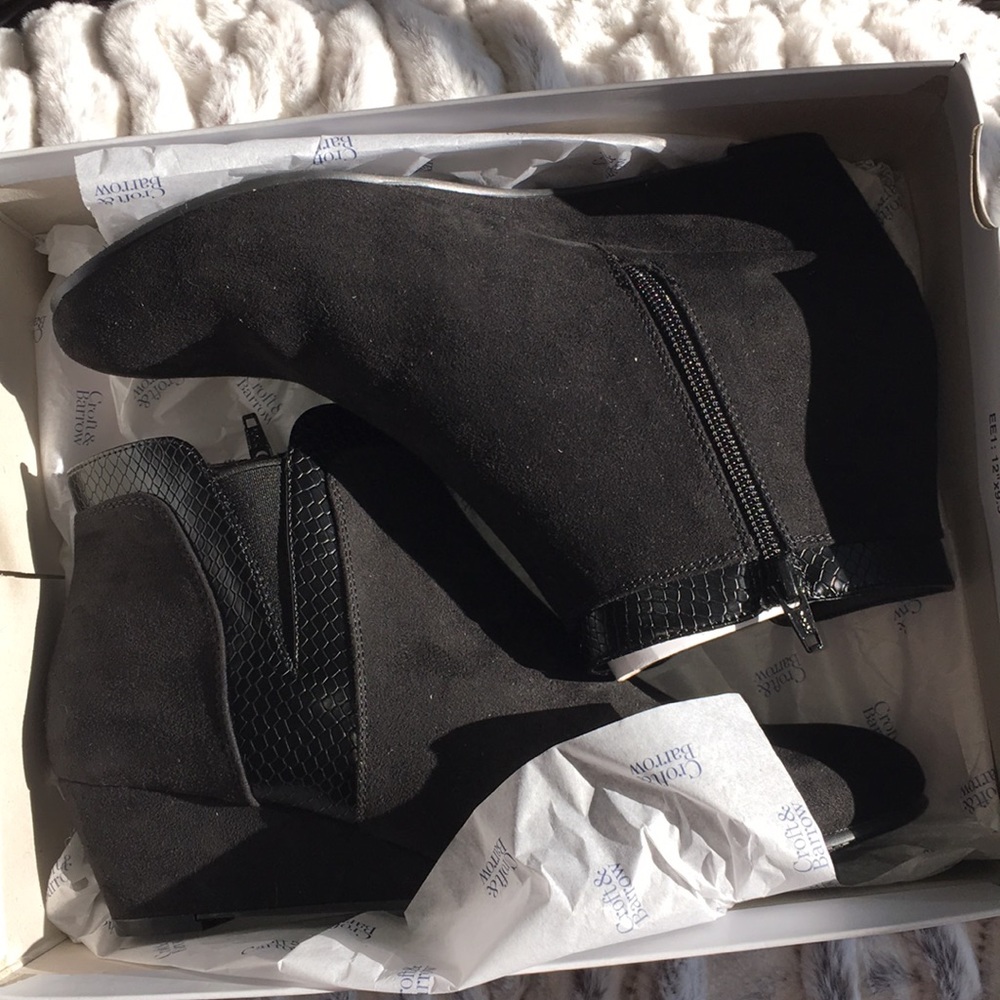 Croft and barrow heeled boots
